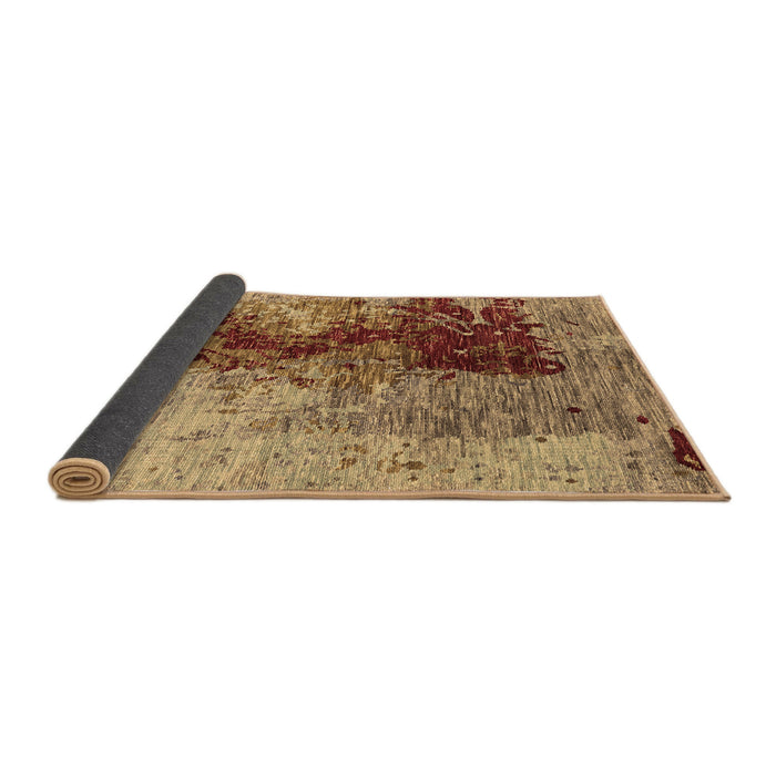 Sideview of Oriental Brown Industrial Rug, urb1398brn