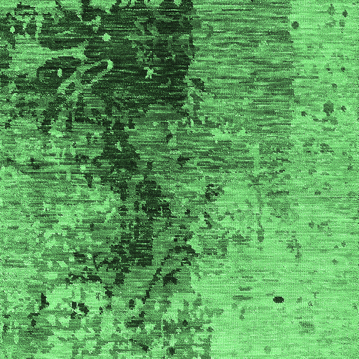 Oriental Emerald Green Industrial Rug, urb1398emgrn