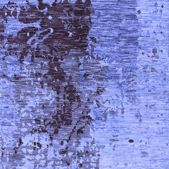 Oriental Blue Industrial Rug, urb1398blu