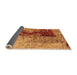 Sideview of Oriental Orange Industrial Rug, urb1398org