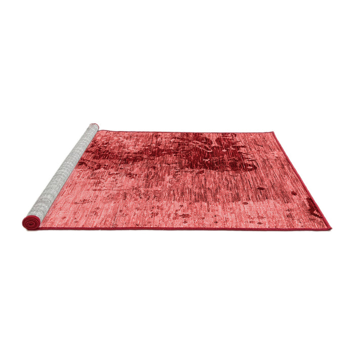 Industrial Red Washable Rugs