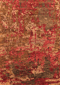 Oriental Orange Industrial Rug, urb1399org