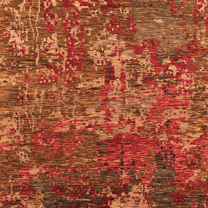 Oriental Orange Industrial Rug, urb1399org