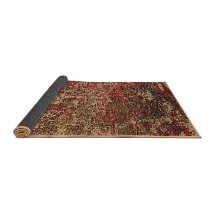 Sideview of Oriental Brown Industrial Rug, urb1399brn