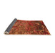 Sideview of Oriental Orange Industrial Rug, urb1399org