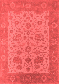 Oriental Red Traditional Rug, urb1400red