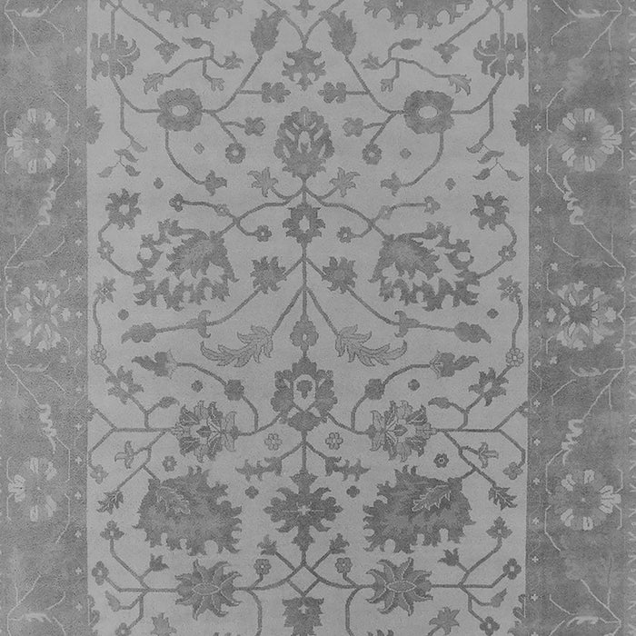 Machine Washable Oriental Gray Traditional Rug, wshurb1400gry