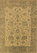 Machine Washable Oriental Brown Traditional Rug, wshurb1400brn