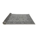 Sideview of Oriental Gray Traditional Rug, urb1400gry