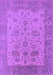 Oriental Purple Traditional Rug, urb1400pur