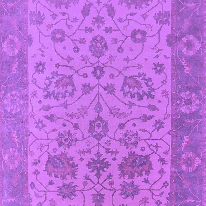 Oriental Purple Traditional Rug, urb1400pur