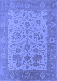 Oriental Blue Traditional Rug, urb1400blu