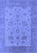 Oriental Blue Traditional Rug, urb1400blu