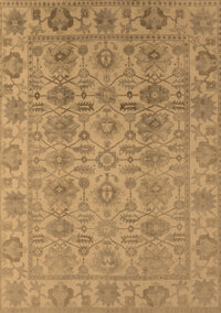 Oriental Brown Industrial Rug, urb1401brn