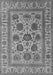 Oriental Gray Traditional Rug, urb1402gry