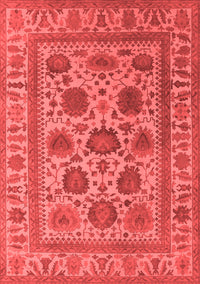 Oriental Red Traditional Rug, urb1402red