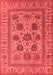 Oriental Red Traditional Area Rugs