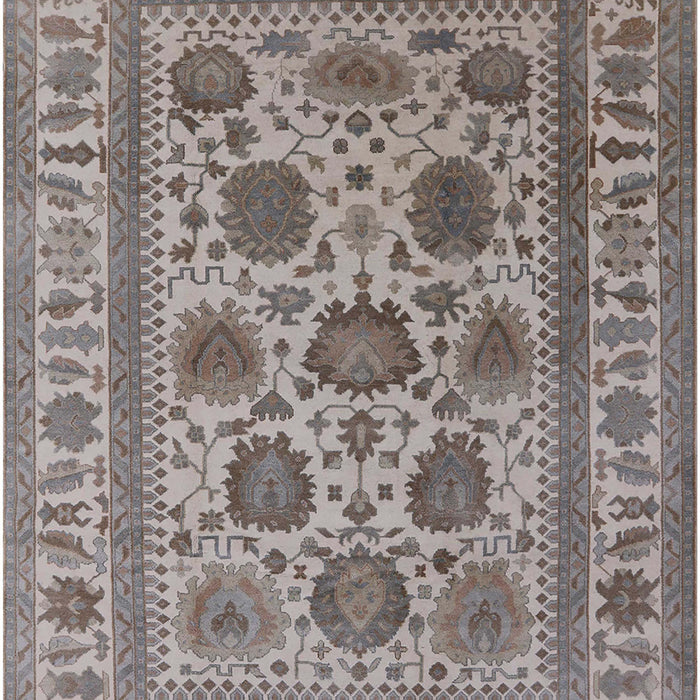 Mid-Century Modern Puce Purple Oriental Rug, urb1402