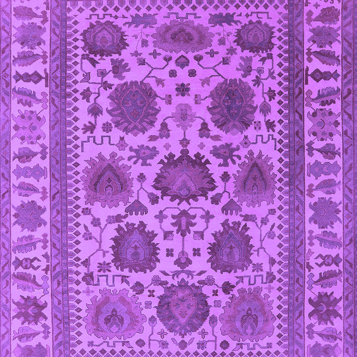 Oriental Purple Traditional Rug, urb1402pur