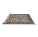Sideview of Machine Washable Industrial Modern Puce Purple Rug, wshurb1403