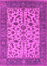 Oriental Pink Traditional Rug, urb1403pnk