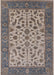 Mid-Century Modern Puce Purple Oriental Rug, urb1403