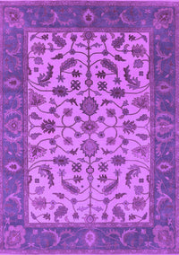 Oriental Purple Traditional Rug, urb1403pur