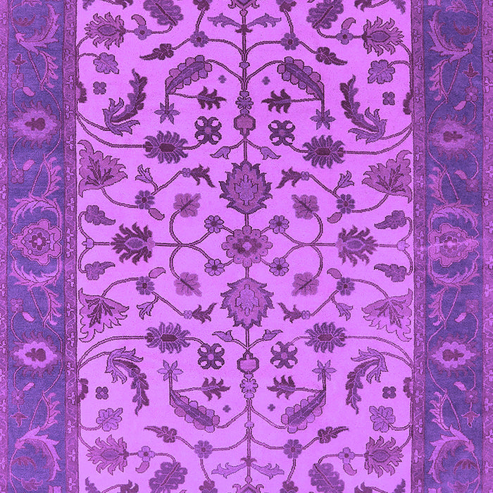 Oriental Purple Traditional Rug, urb1403pur