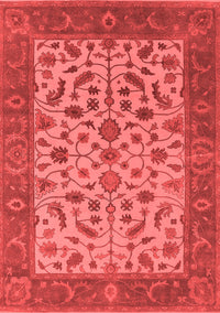 Oriental Red Traditional Rug, urb1403red