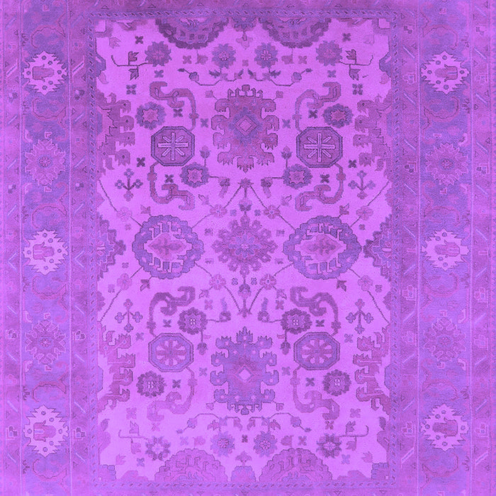 Machine Washable Oriental Purple Industrial Area Rugs, wshurb1404pur