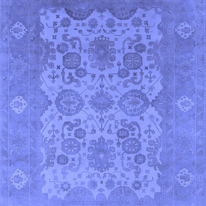 Oriental Blue Industrial Rug, urb1404blu