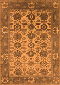 Oriental Orange Industrial Rug, urb1405org