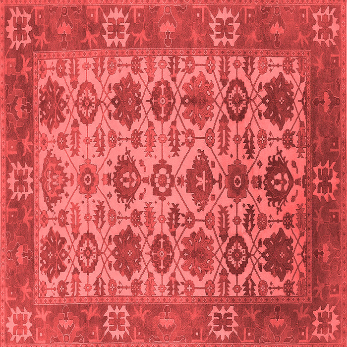 Oriental Red Industrial Rug, urb1405red
