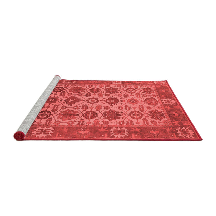 Industrial Red Washable Rugs