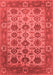 Oriental Red Industrial Area Rugs