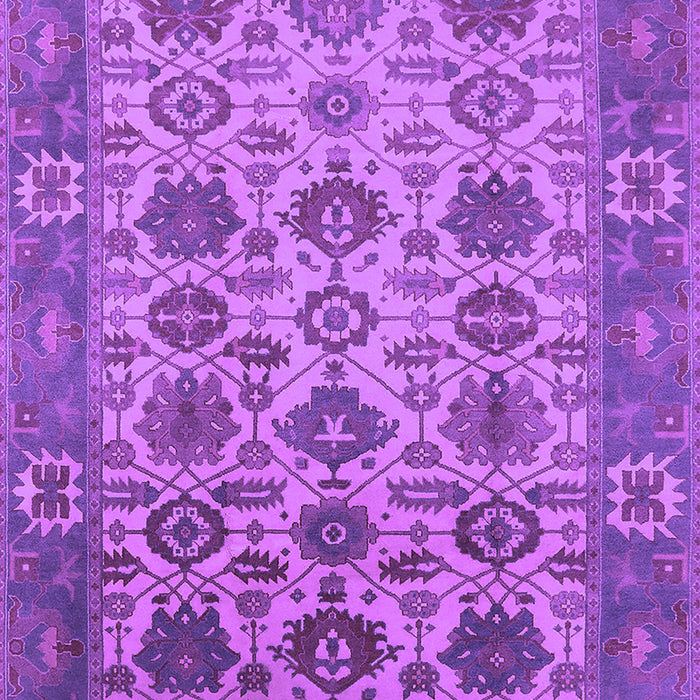 Machine Washable Oriental Purple Industrial Area Rugs, wshurb1405pur