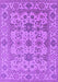 Oriental Purple Traditional Rug, urb1406pur