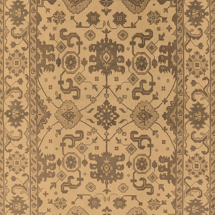 Oriental Brown Traditional Rug, urb1406brn