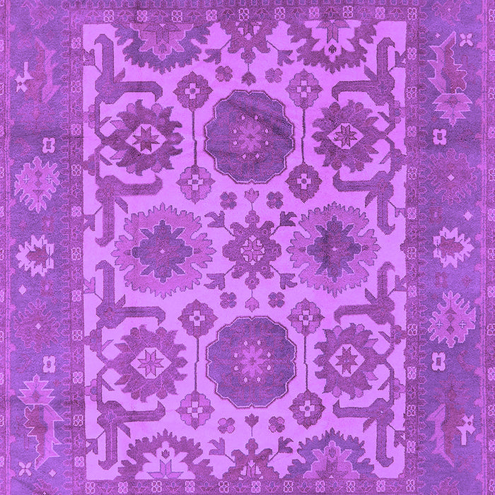 Oriental Purple Traditional Rug, urb1407pur