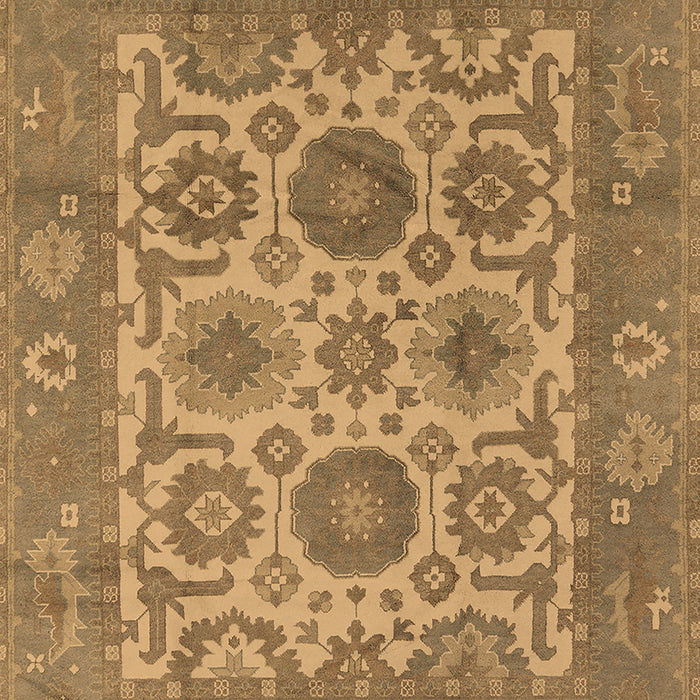 Oriental Brown Traditional Rug, urb1407brn