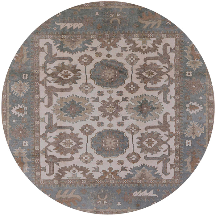 Round Machine Washable Industrial Modern Puce Purple Rug, wshurb1407