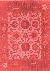 Oriental Red Traditional Rug, urb1407red