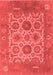 Oriental Red Traditional Area Rugs