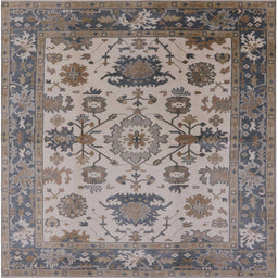 Square Machine Washable Industrial Modern Puce Purple Rug, wshurb1408