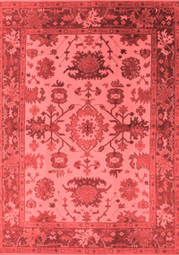 Oriental Red Traditional Rug, urb1408red