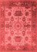 Oriental Red Traditional Area Rugs