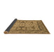 Sideview of Oriental Brown Traditional Rug, urb1409brn