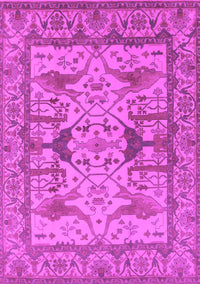 Oriental Pink Traditional Rug, urb1409pnk