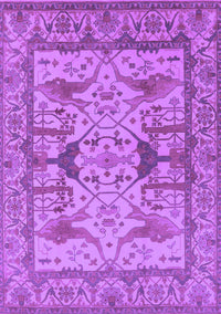 Oriental Purple Traditional Rug, urb1409pur