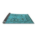 Sideview of Oriental Light Blue Traditional Rug, urb1409lblu